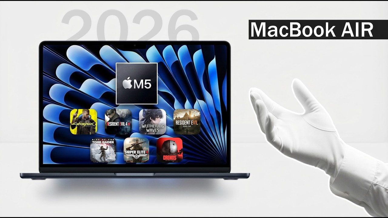 Apple&rsquo;s PlayStation Killer? MacBook Air M5 (2026) Gaming Test