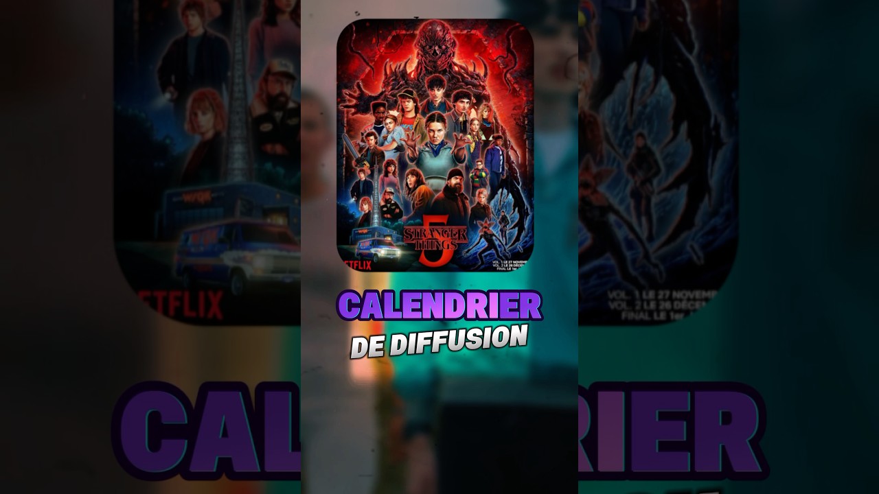 La date et l&rsquo;heure de diffusion de la saison 5 de stranger things #strangerthings #strangerthings5