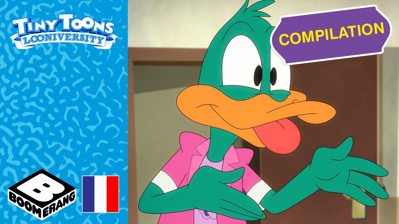 Compilation des moments les plus drôles | Tiny Toons Loonivesity | @boomerangFR
