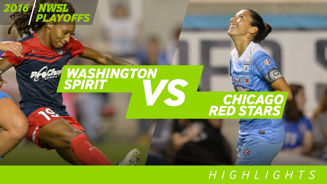 NWSL Semifinal: Washington Spirit vs. Chicago Red Stars: Highlights - Sept. 30, 2016