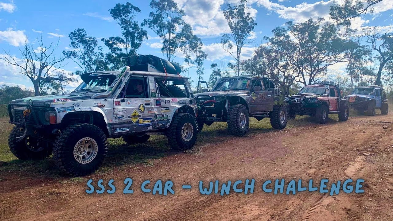SSS Winch Challenge - 2 Car Teams Event || Camping With Race 4wd’s! 🏕️