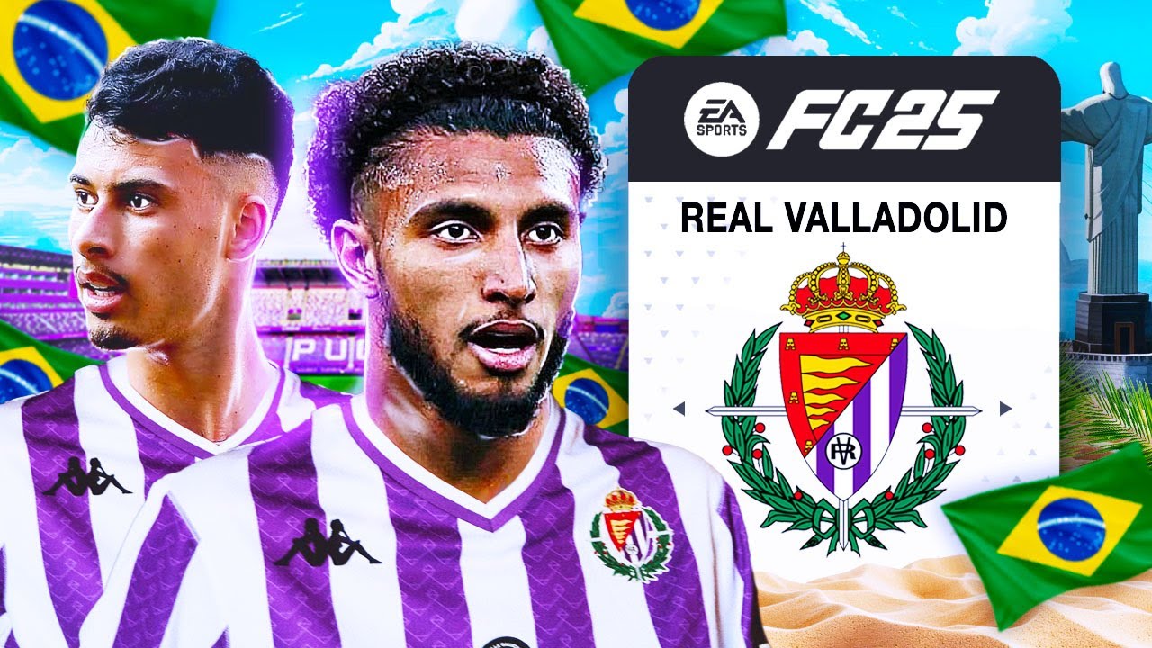 JE RECONSTRUIS LE REAL VALLADOLID de RONALDO, mais UNIQUEMENT AVEC DES BRÉSILIENS / FC 25