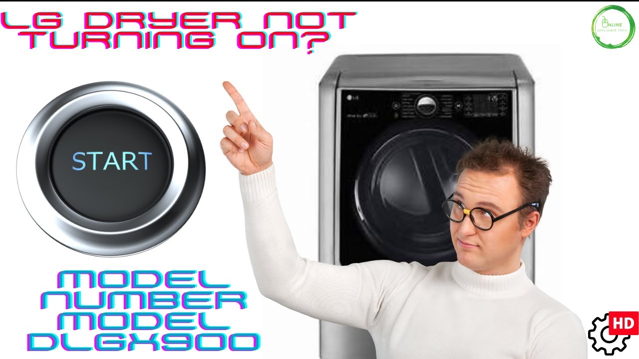 LG Dryer Not Turning On? [ Model DLGX900 ] [Learn How To Disassemble & Fix! ]
