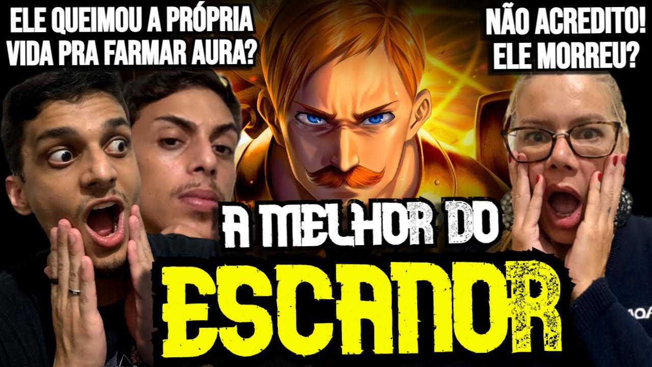 LEIGOS REACT | Escanor (Nanatsu no Taizai) - Pecado Do Orgulho | M4rkim