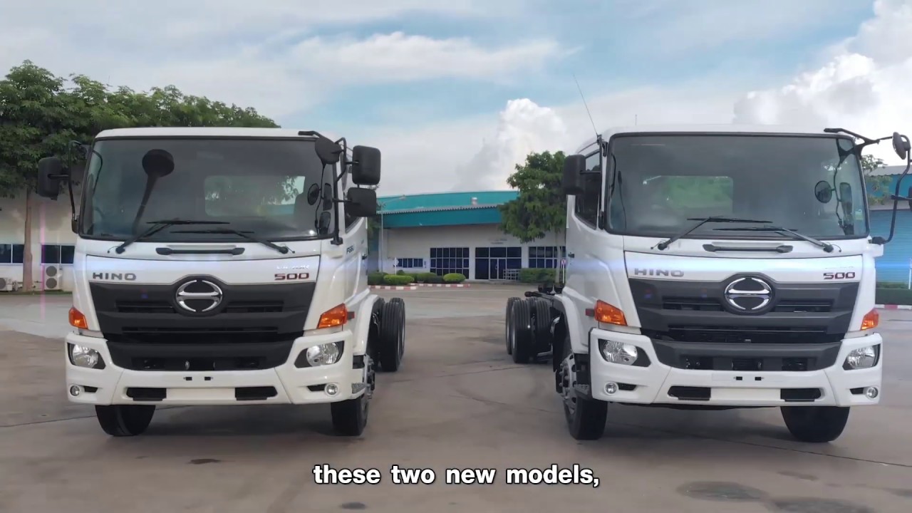 แนะนำผลิตภัณฑ์ HINO 500 Victor FG ยกเพลา และ FL ยาว 12 เมตร
