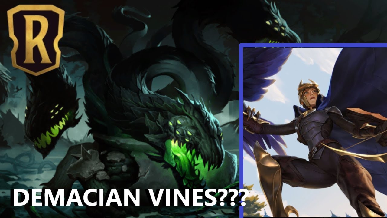 Damacian Vines Legends of Runeterra Deck | Crazy Overgrown Snapvines deck | Quinn and Elise Deck