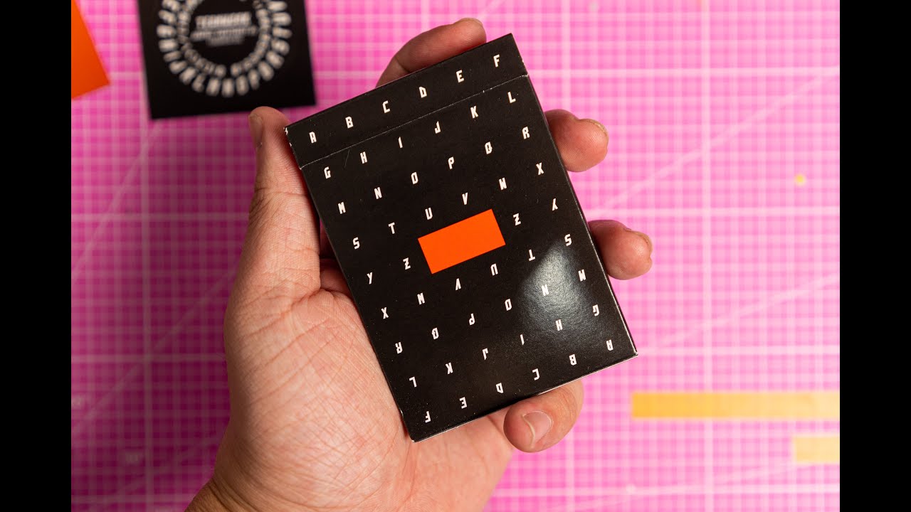 TYPOGRAHPY CHEATSHEET | Graphic Cheatsheet V3 Playing Card