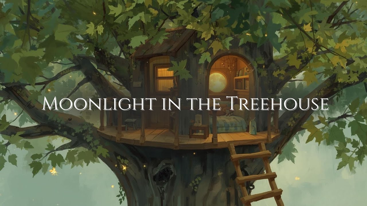 Moonlight in the Treehouse,  Calming Ambient Music for Children and Youth
