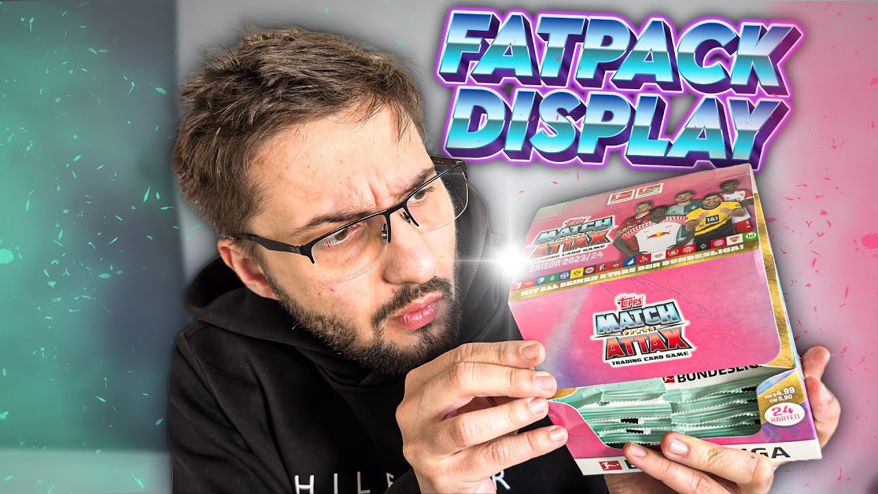 FATPACK DISPLAY BONTÁS!🔥I Topps Match Attax Bundesliga 2023/2024