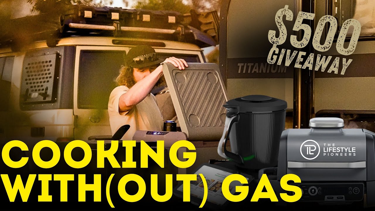 🔥BEST Electric Cooking Tech For Off&nbsp;Grid&nbsp;Travel: No GAS, No Worries!⚡