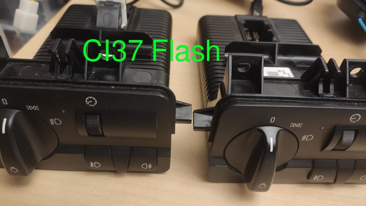 E46 LSZ Flash auf CI37  ( Tippblinken)