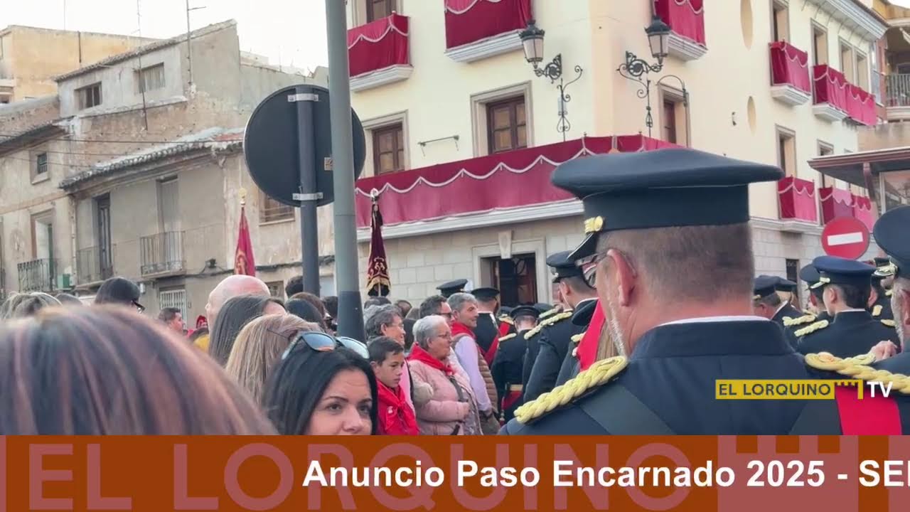 Anuncio Paso Encarnado 2025 - SEMANA SANTA DE LORCA