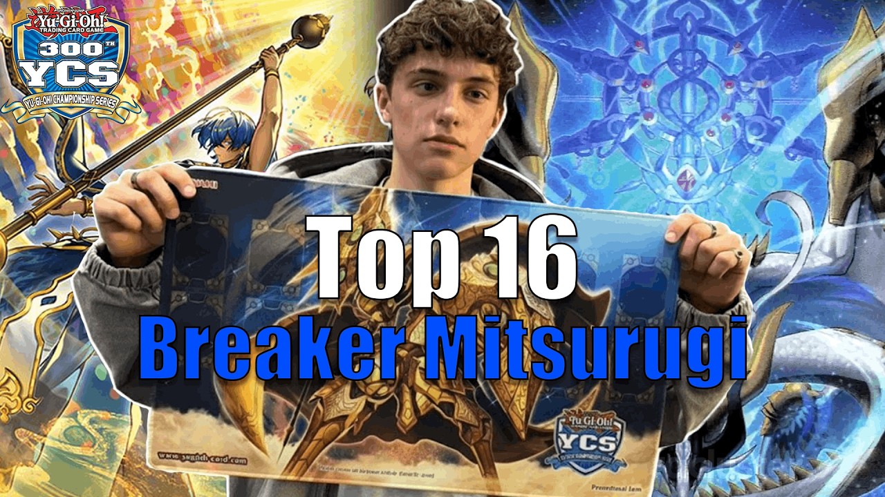 Yu-Gi-Oh! Top 16 300th YCS Dortmund | Breaker Mitsurugi | Yannik Ackermann