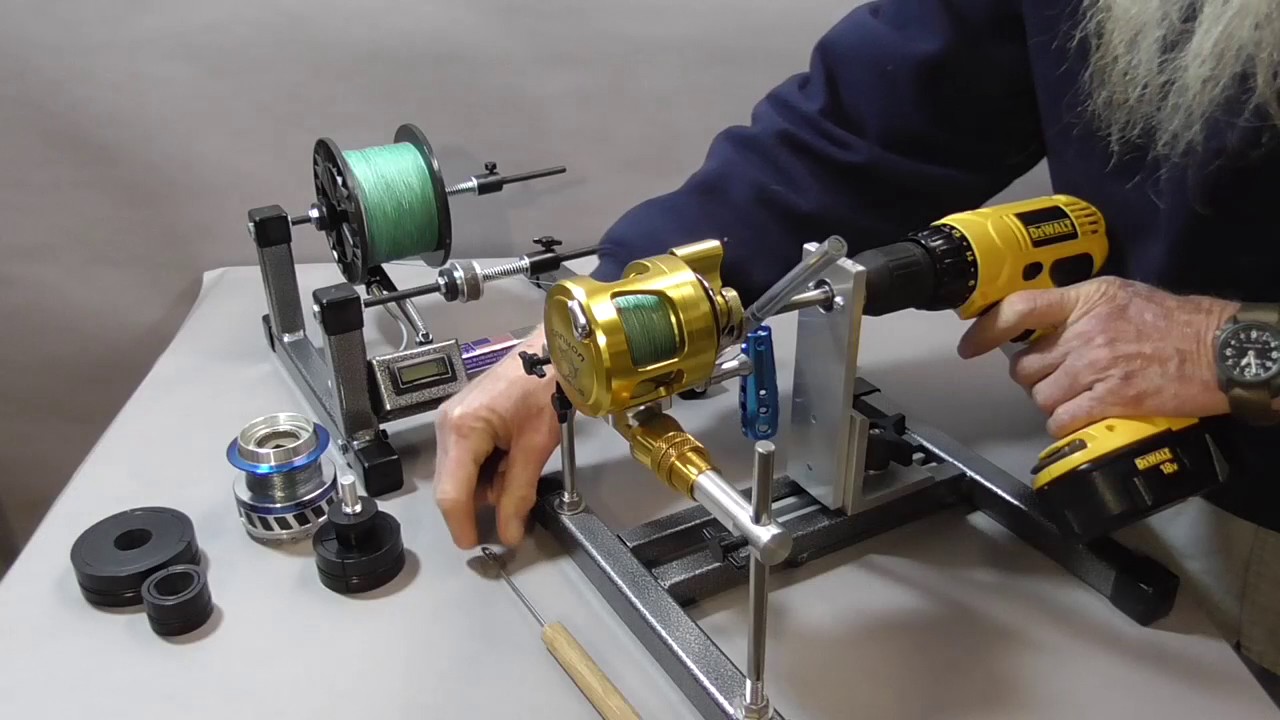 how to use reel winder II and Super Spooler