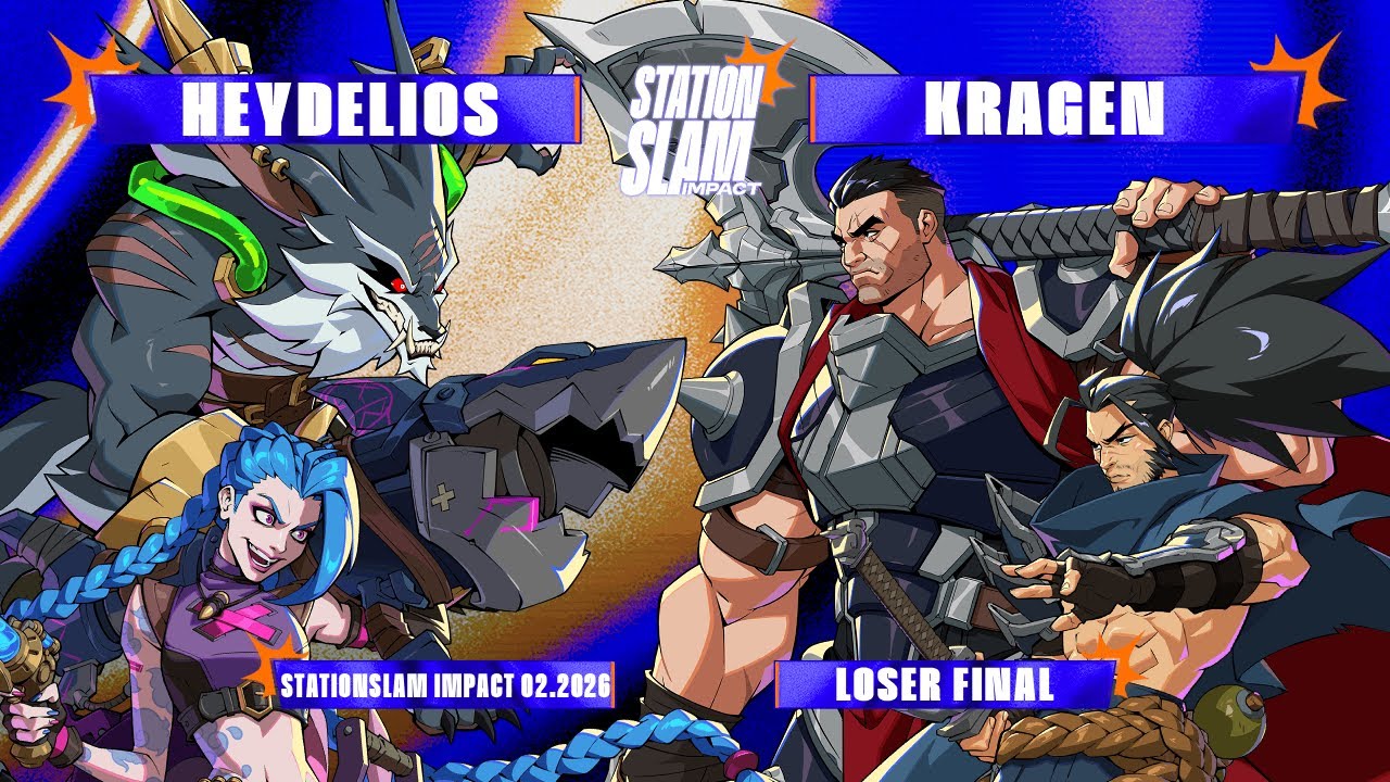 STATIONSLAM IMPACT 02.2026 - TOP 8 - Heydelios Vs. Kragen - Loser Final- 2XKO