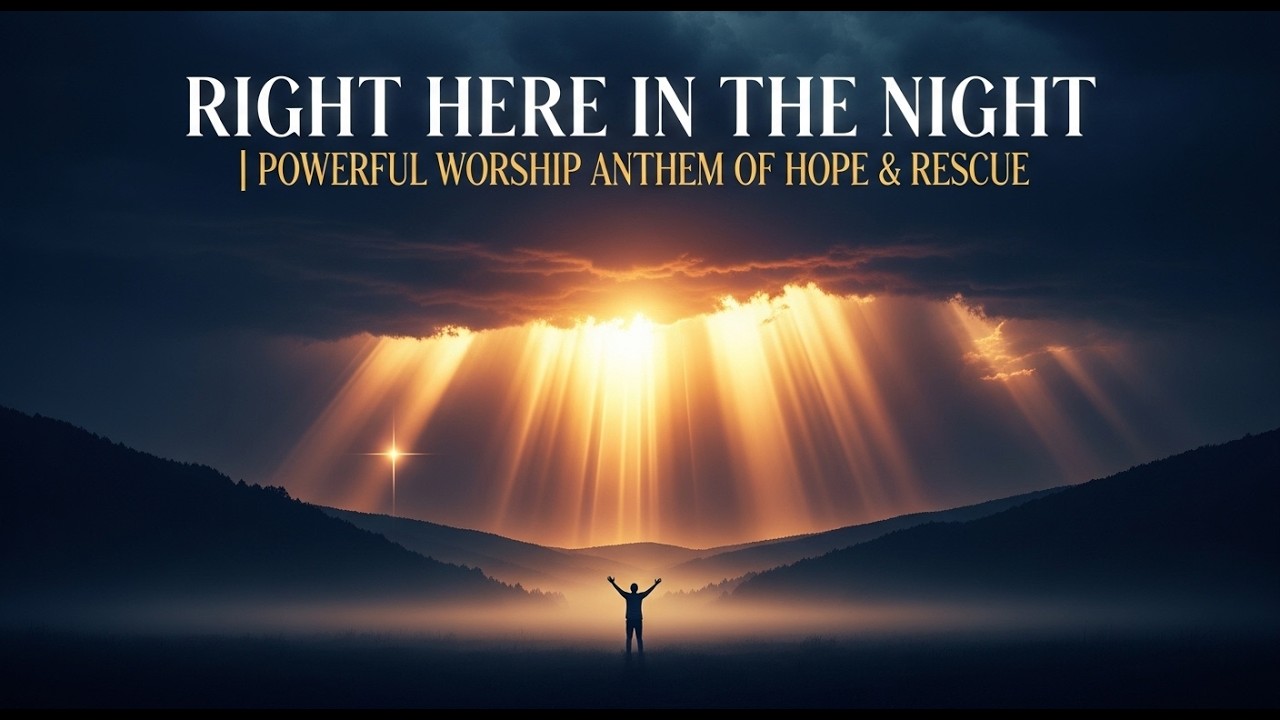 Right Here in the Night - Official Christian Lyric Video