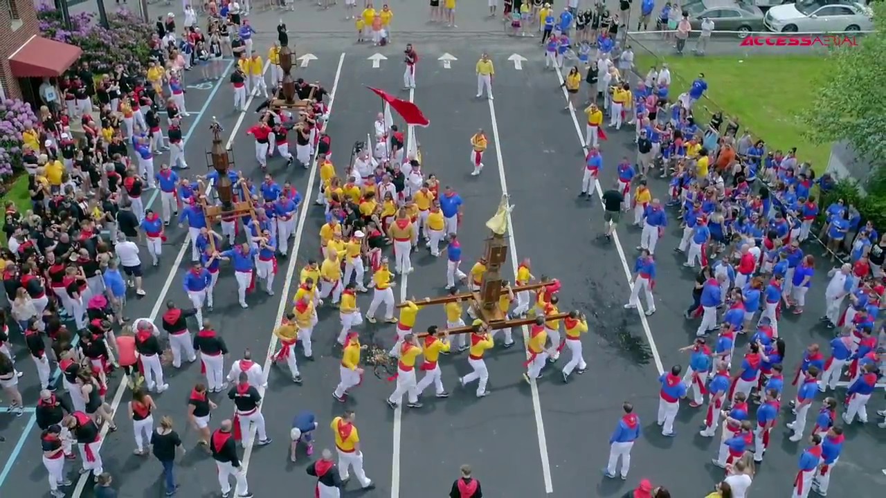 St Ubaldo Day 2018 Captured By Drone