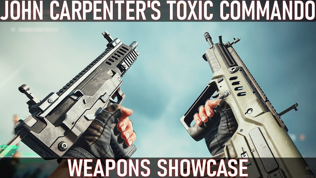 John Carpenter's Toxic Commando - All Weapons