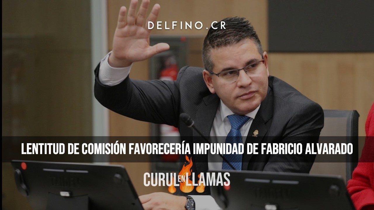 Lentitud de comisión favorecería impunidad de Fabricio Alvarado