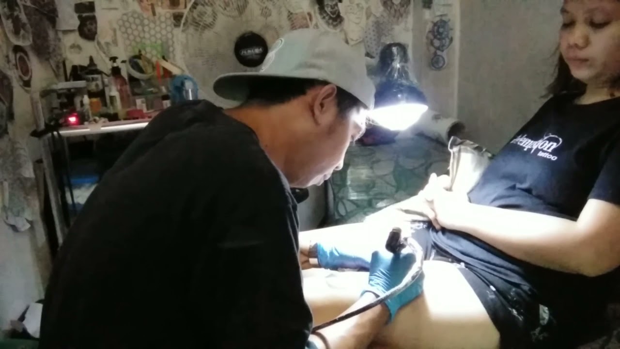 flowers and butterfly tattoo REDEMPTIONtattoo Cavite Philippines