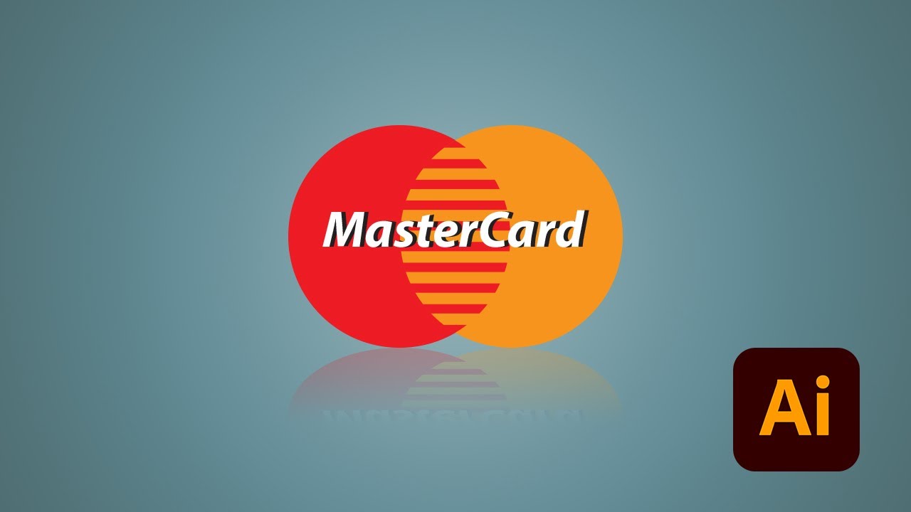 Mastercard logo - Illustrator tutorial
