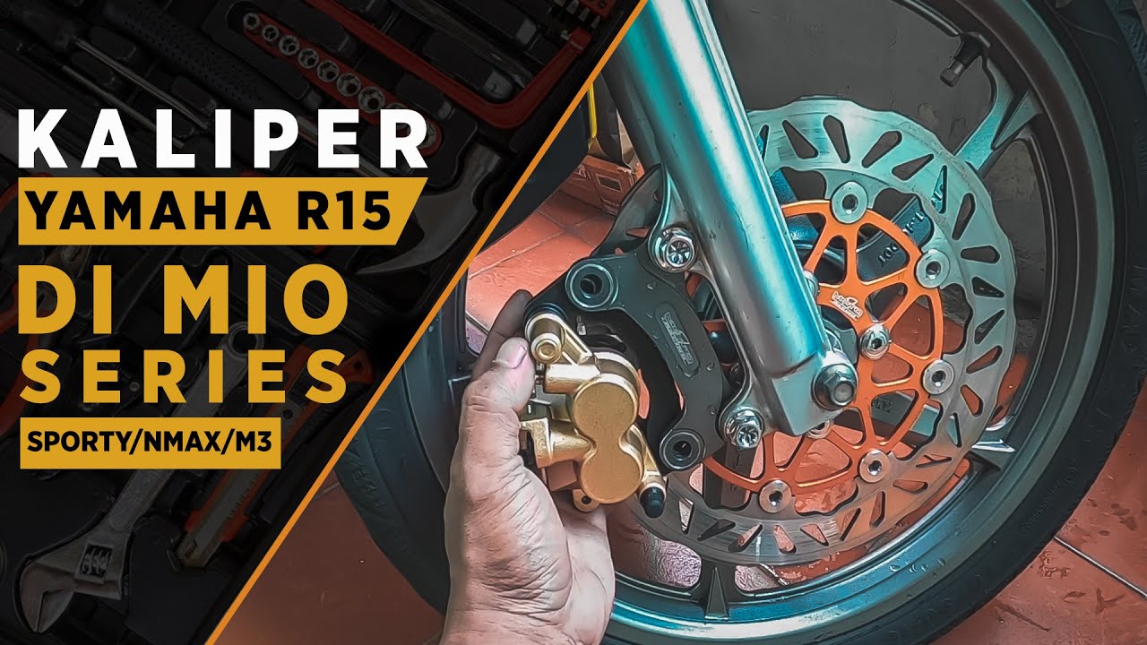 Upgrade Kaliper Yamaha Mio Pakai R15, Pakem, Empuk & Ganteng !