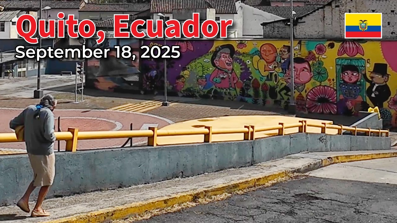 Quito, Ecuador - Sept 18, 2025 [4K/50fps] (40 minutes)