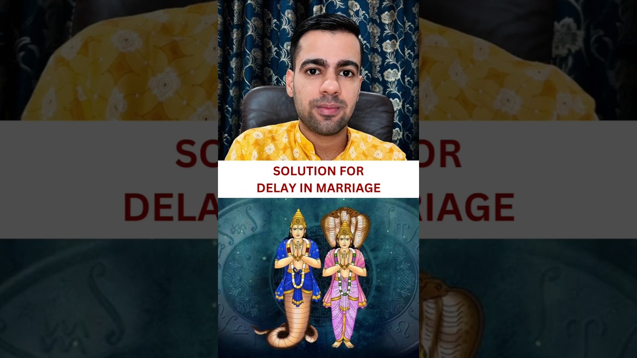 Astrological Reason and Solution for delay in marriage #shorts #astrology