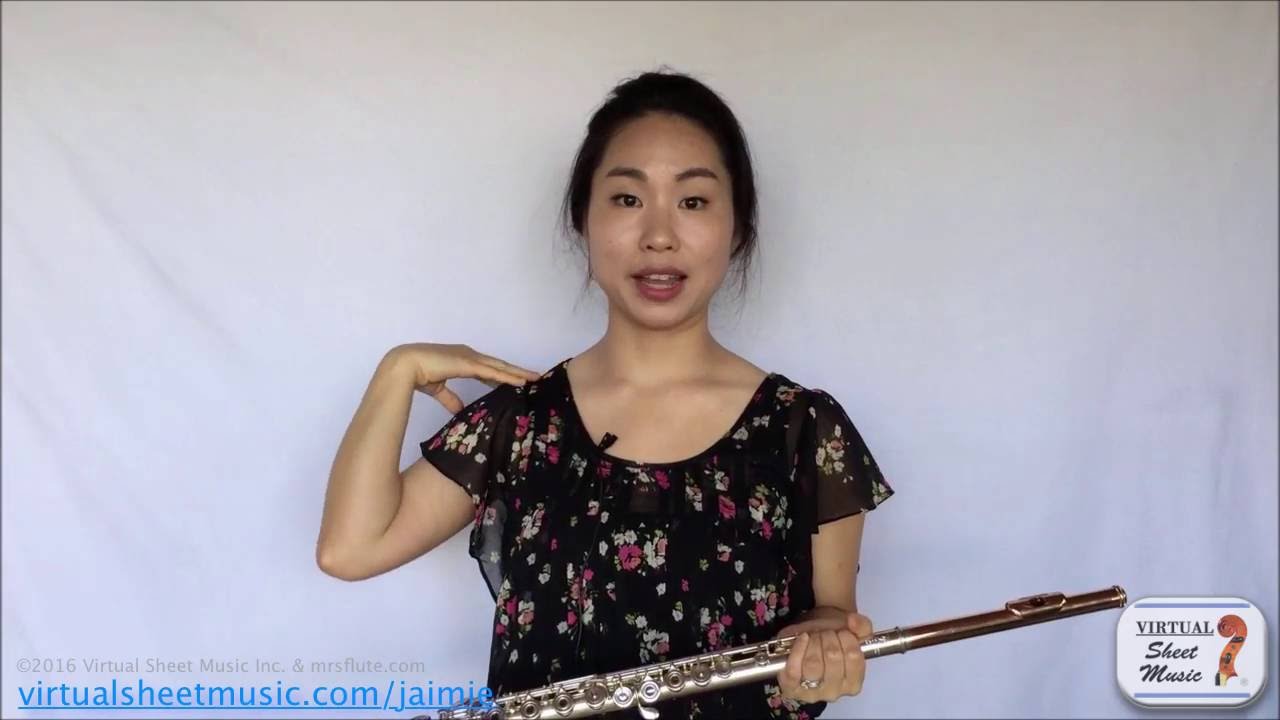 Flute Lesson - What is good flute posture?