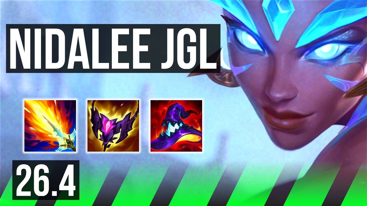 NIDALEE vs ZAAHEN (JGL) | Perfect KDA: 13/0/7 | EUW Master | 26.4