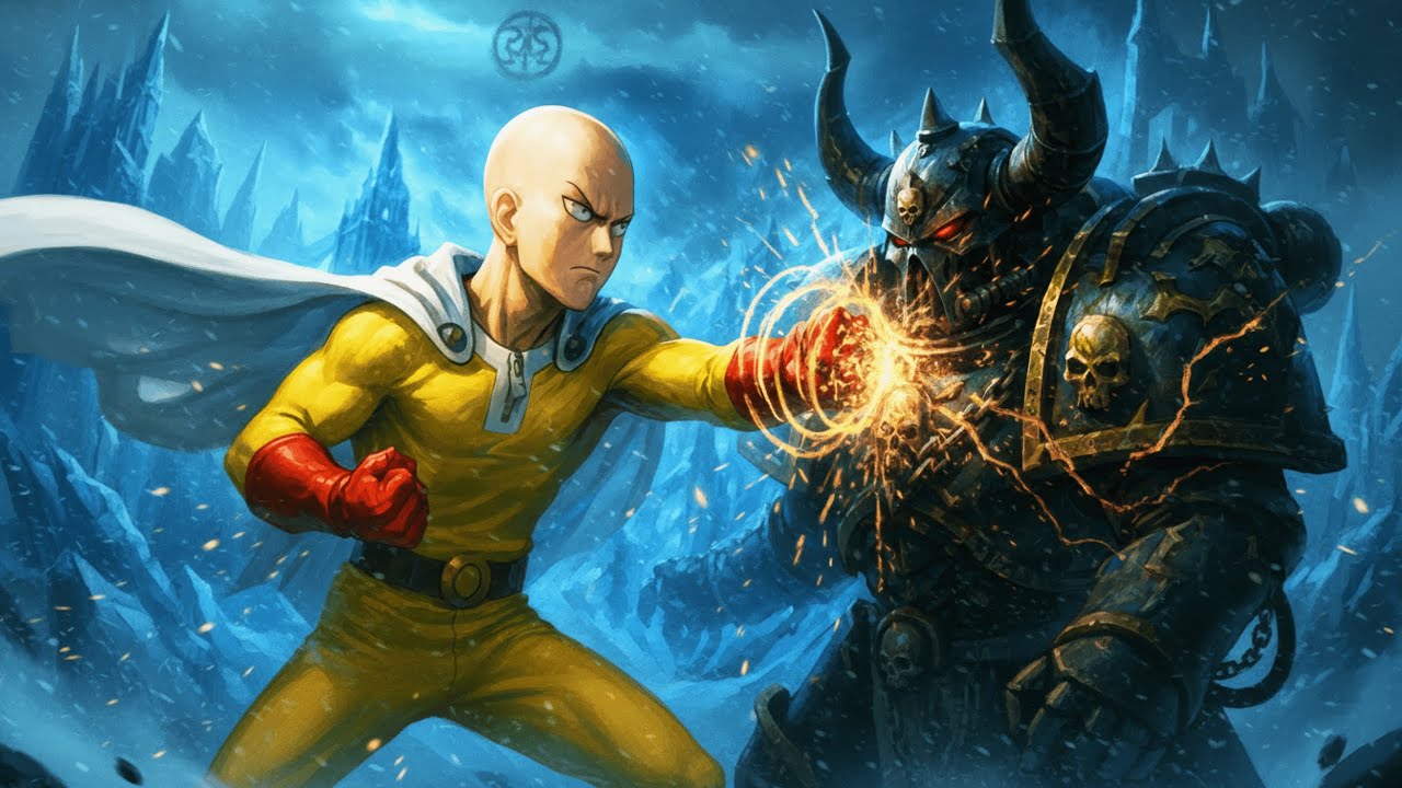 What If One Punch Man Arrived In Warhammer 40K?