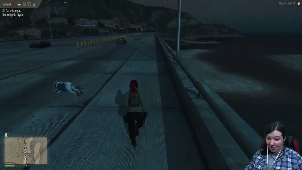 Моськой по отбойникам \ GTA5 RP \ Sofi \ Amazing After Dark 18+