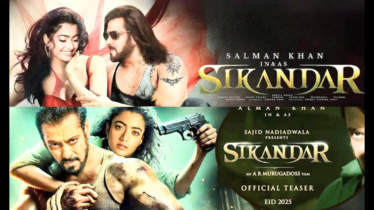 SIKANDAR: Official Trailer,| Salman Khan| Rashmika mandanna| A.R.Murugadoss| Jackie Shroff,|2025