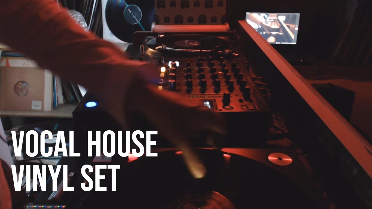 Vocal House mix | 100% Vinyl Set