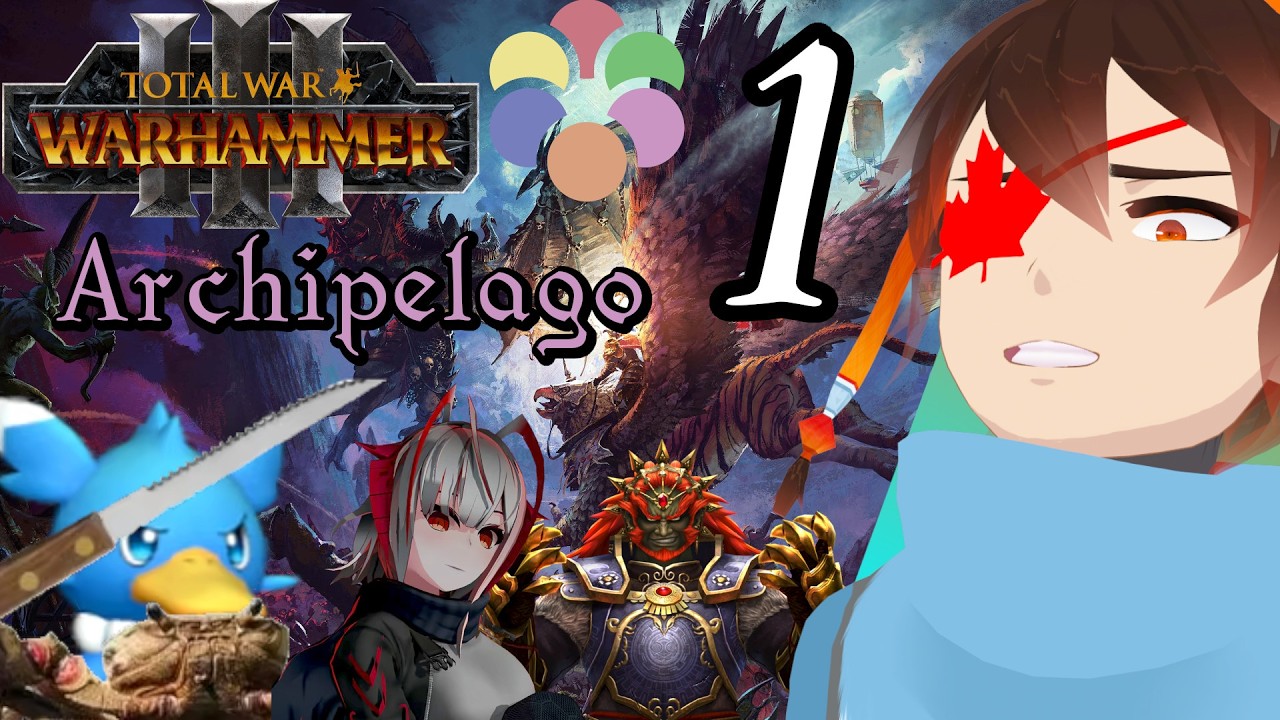 Warhammer 3 Archipelago Randomizer | W/Cranando, Airie Kami, The Crab & Sinful