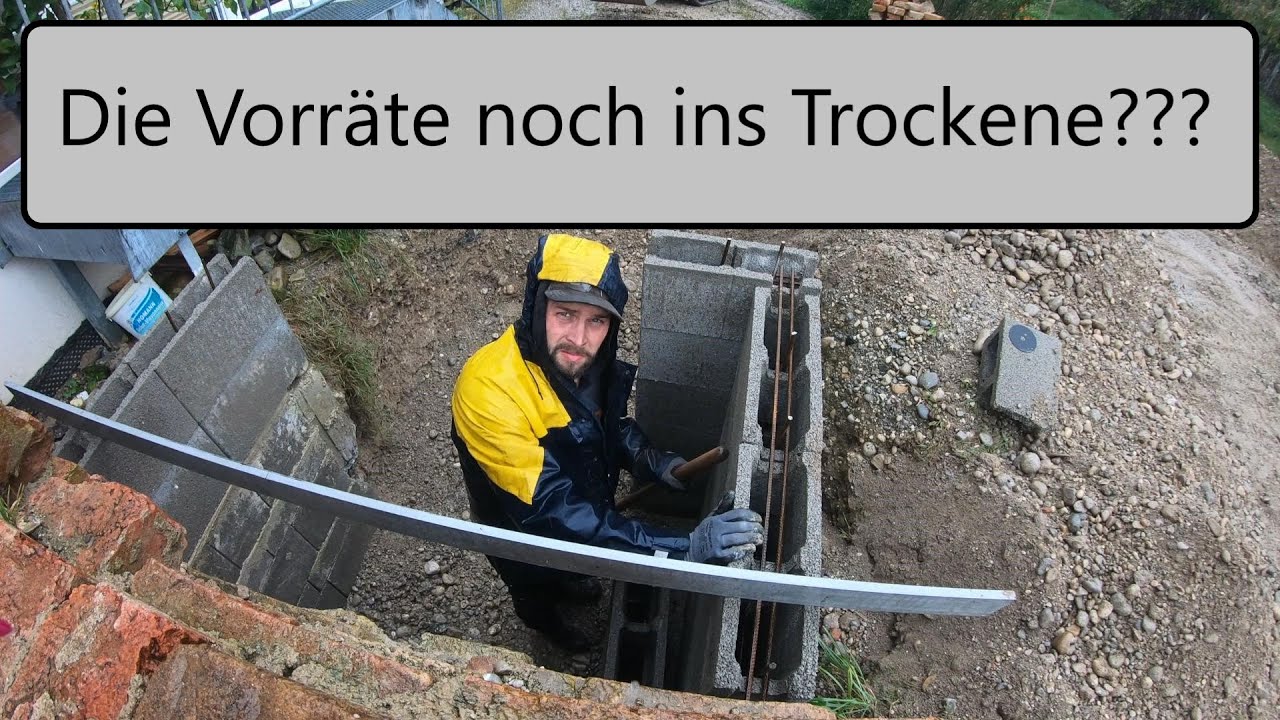 Wird der Keller vor dem Winter noch fertig???