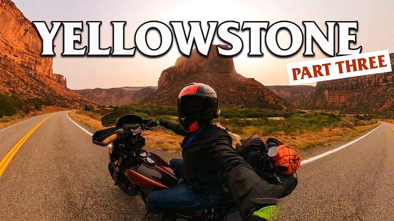 Everything is on FIRE! Taking the Scenic Route Home From My Yellowstone Motorcycle Trip (Part 3!)