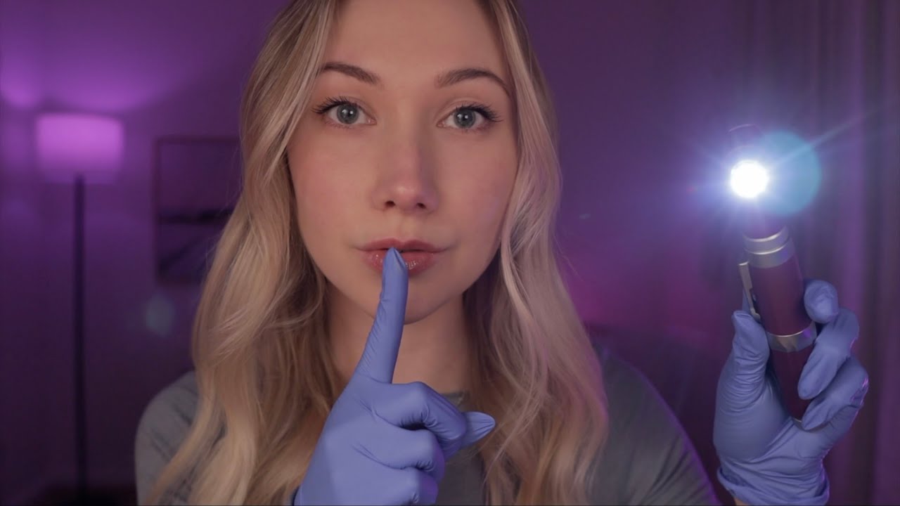 ASMR Cranial Nerve Exam | NO Talking, Silent Instructions, Personal Attention 💤