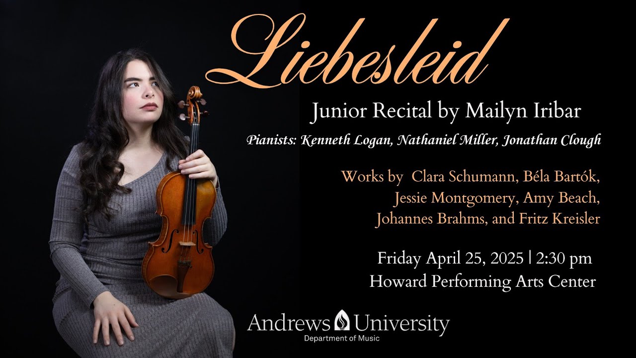 Junior Recital | Mailyn Iribar, violin (April 25, 2025 )