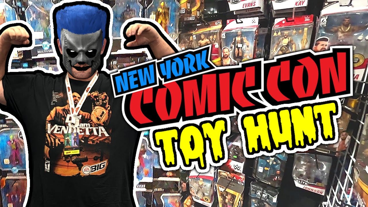 TOY HUNTING at New York Comic Con 2025! Hasbro, McFarlane Toys, MAJOR, Mondo, Mezco & More - NYCC