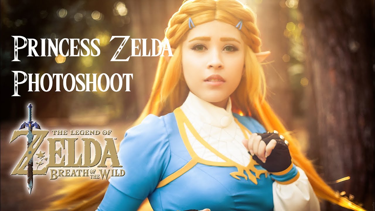 【PHOTOSHOOT】eng sub: Princess Zelda from Breath of the Wild