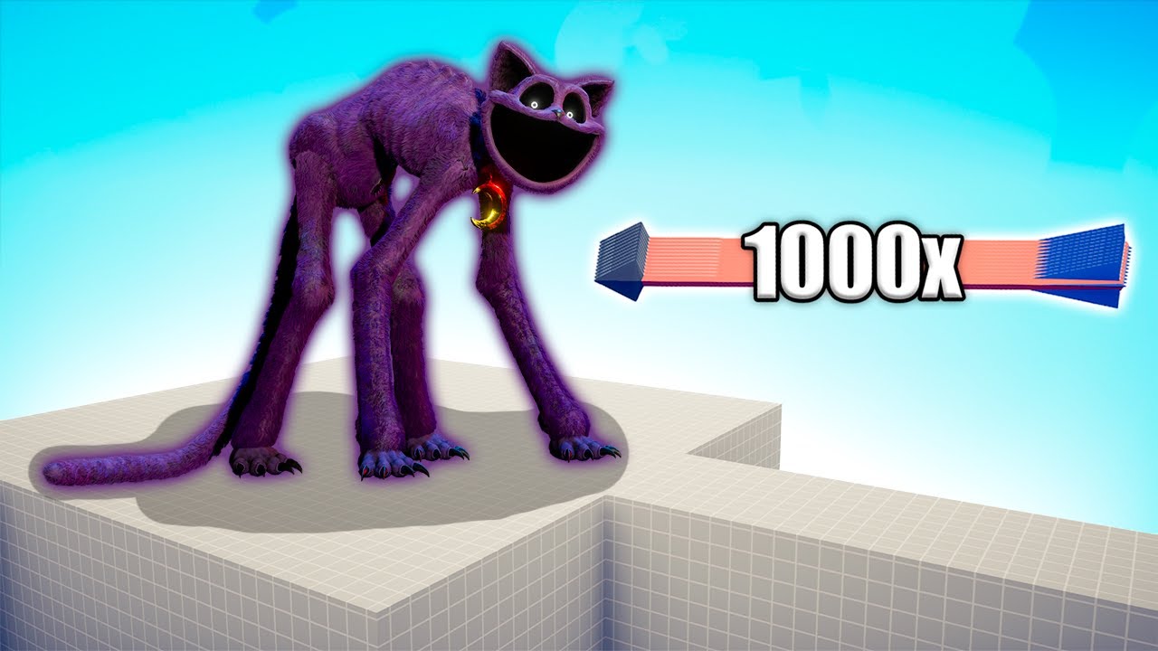 CATNAP vs 1000x OVERPOWERED UNITS - TABS | Totally Accurate Battle Simulator 2024