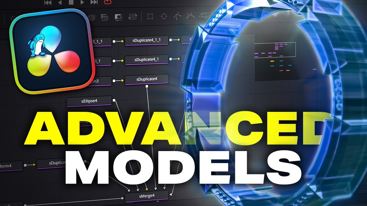 The Simplicity of Advanced 3D Shapes and Shaders in DaVinci Resolve
