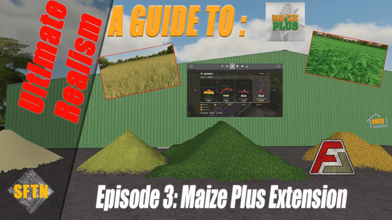 The Farming Agency - Making Farming Simulator 19 MORE REALISTIC! | Ep 3: Maize Extension