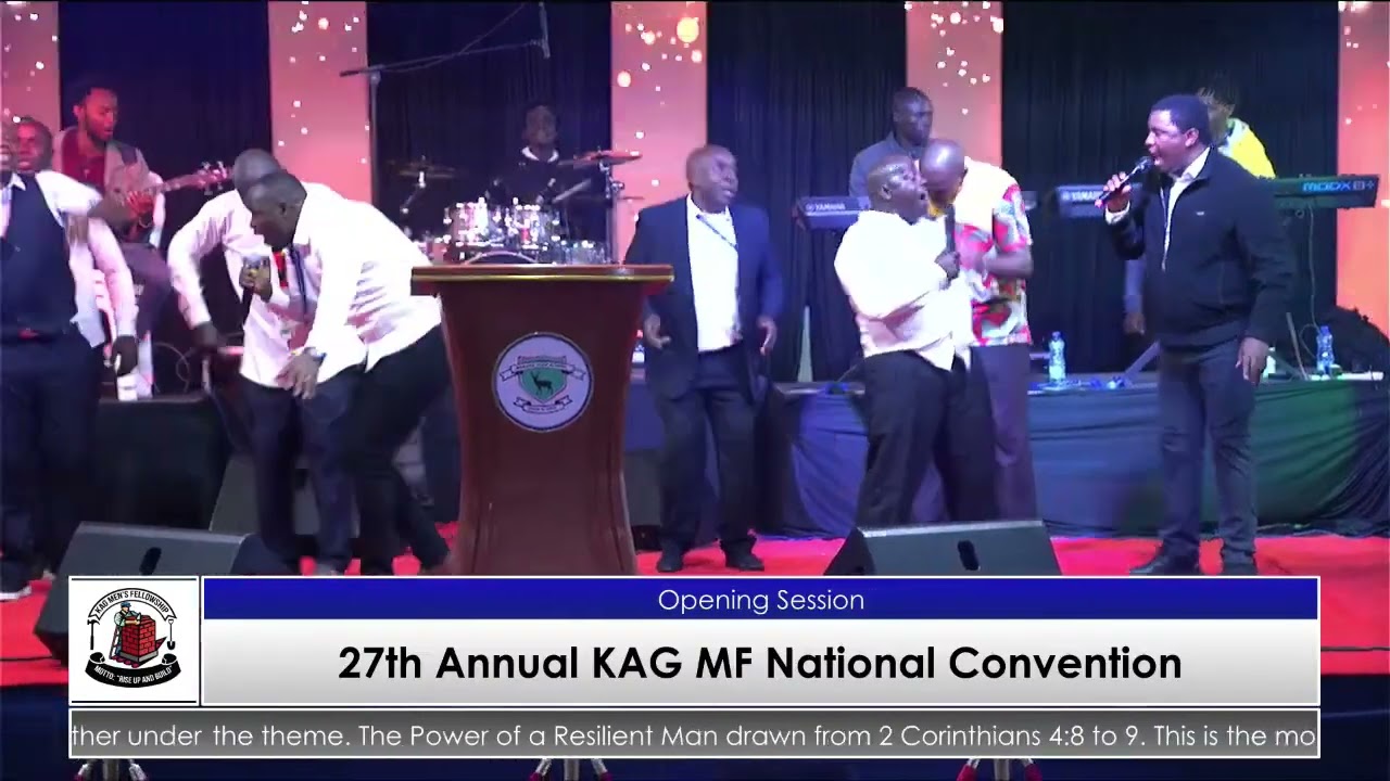 KAG MF 2025 convention opening session, Nakuru Boys High school 