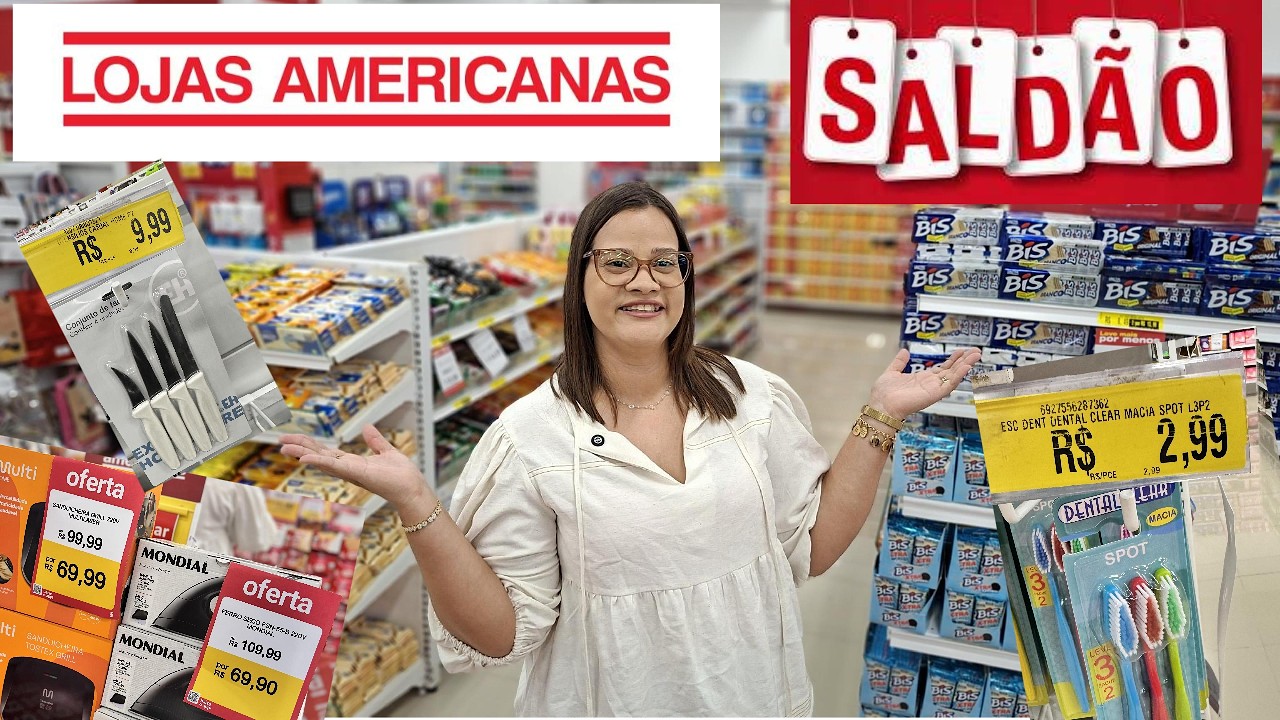 ⚡💰 Saldão Lojas Americanas: Tour completo pelas ofertas da Loja! Utilidades do lar e eletro