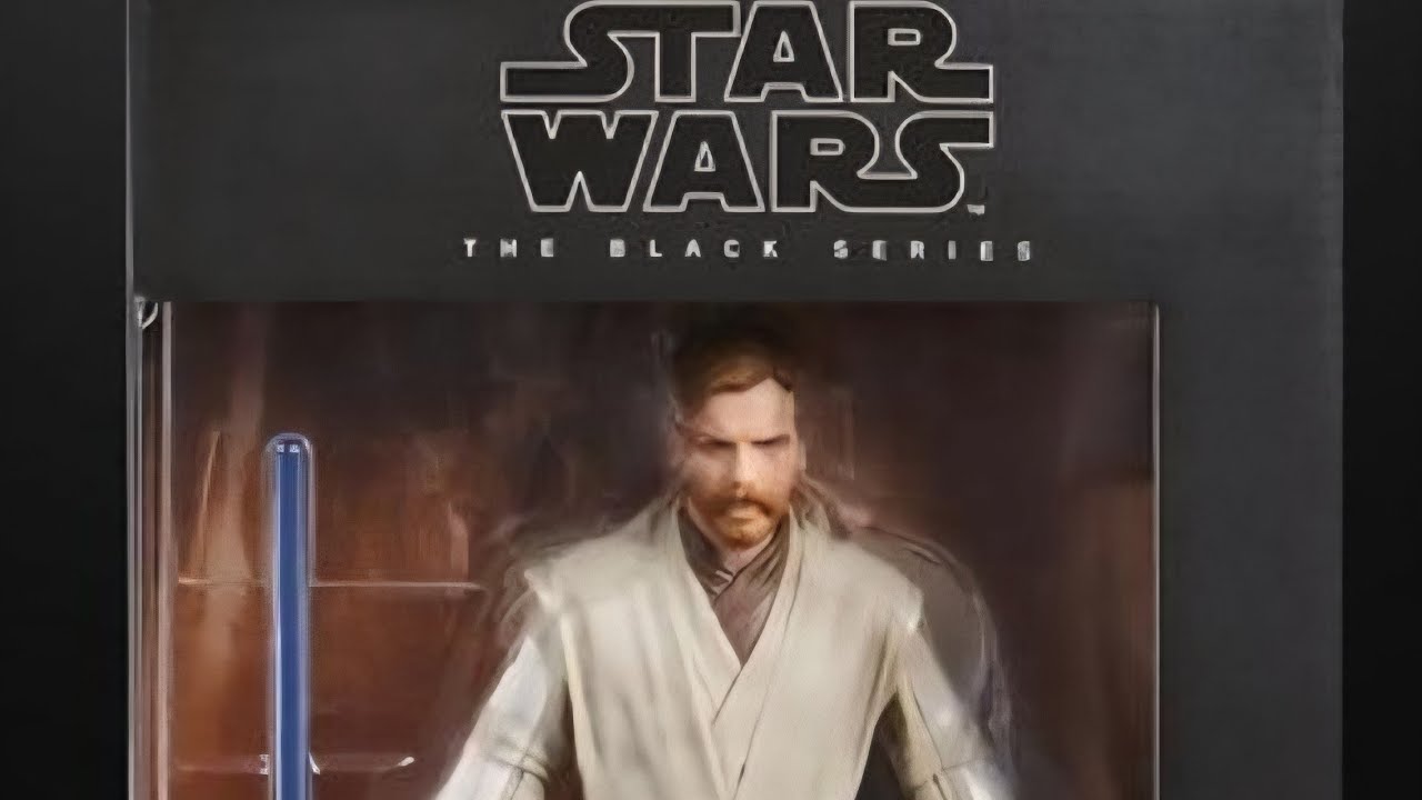  Star Wars Black Series Obi-Wan Kenobi Unboxing And Review 
