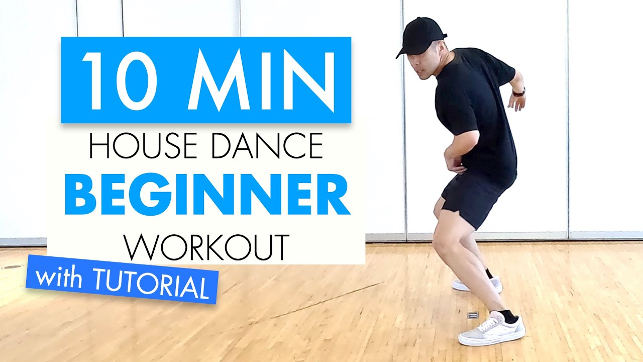 10 Min HOUSE DANCE WORKOUT With Tutorial | Basic Steps For Beginners
