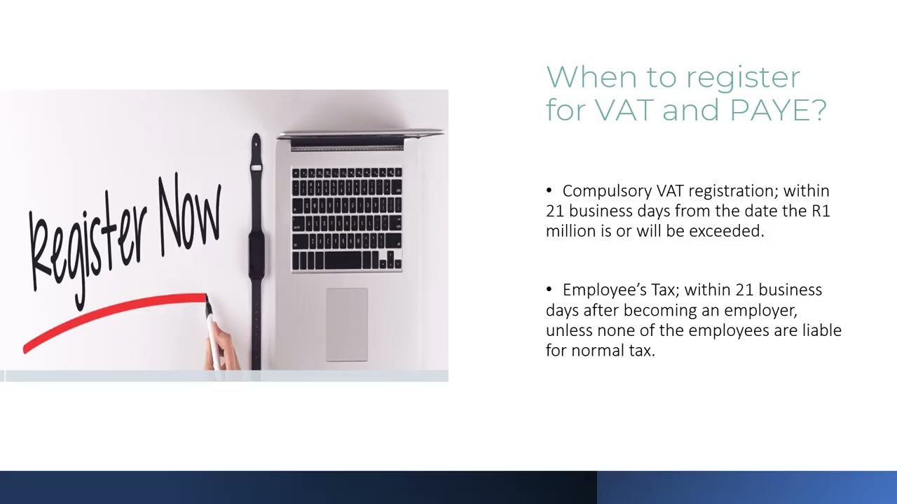 VAT and PAYE Registration