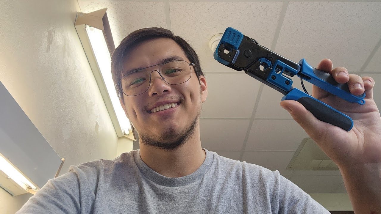 Ideal 30-496 Telemaster Modular Plug Crimp Tool Overview (RJ-45 and RJ-11 Crimper)